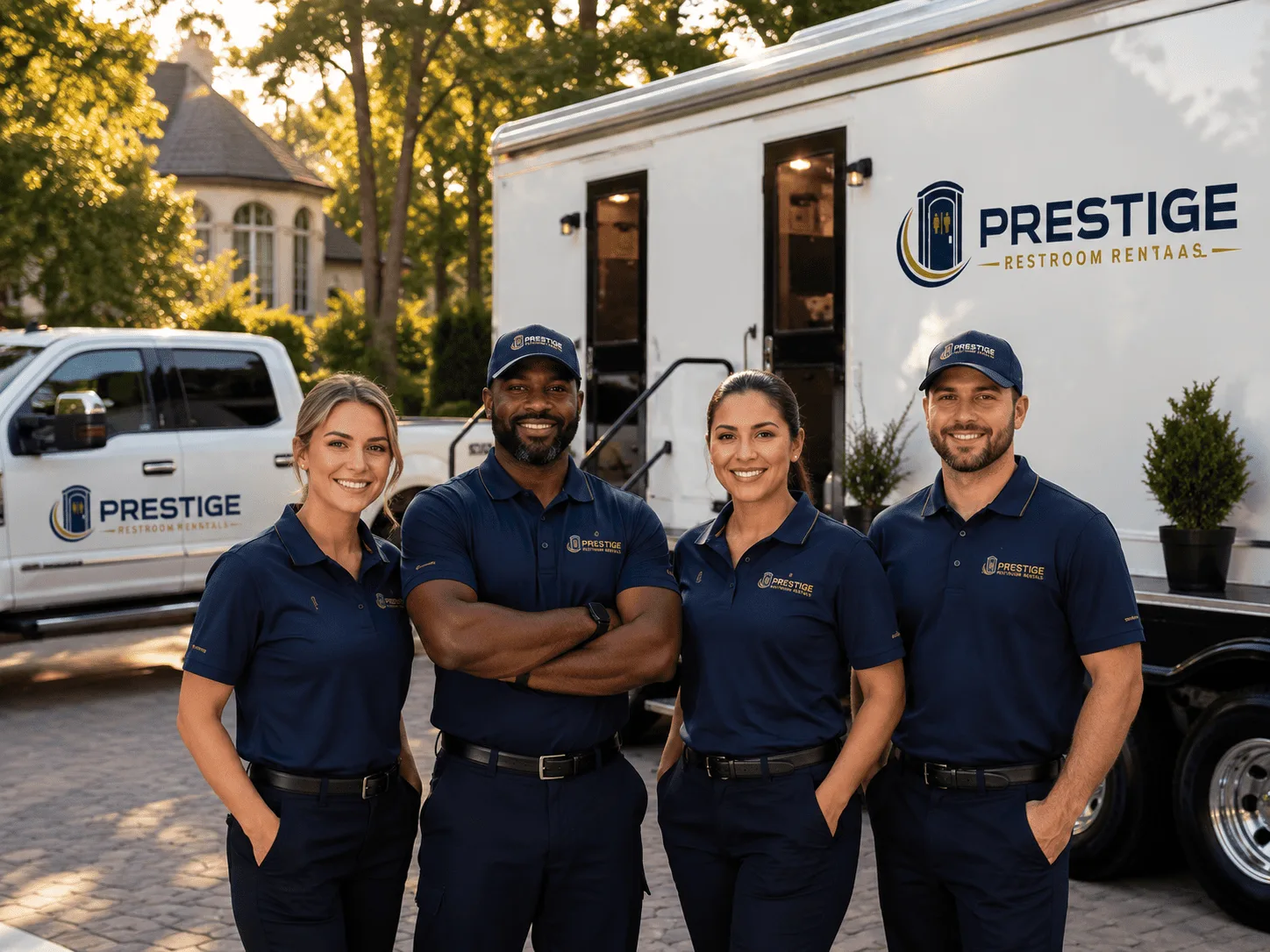 Trusted Luxury Portable Restrooms company in Linn, KS